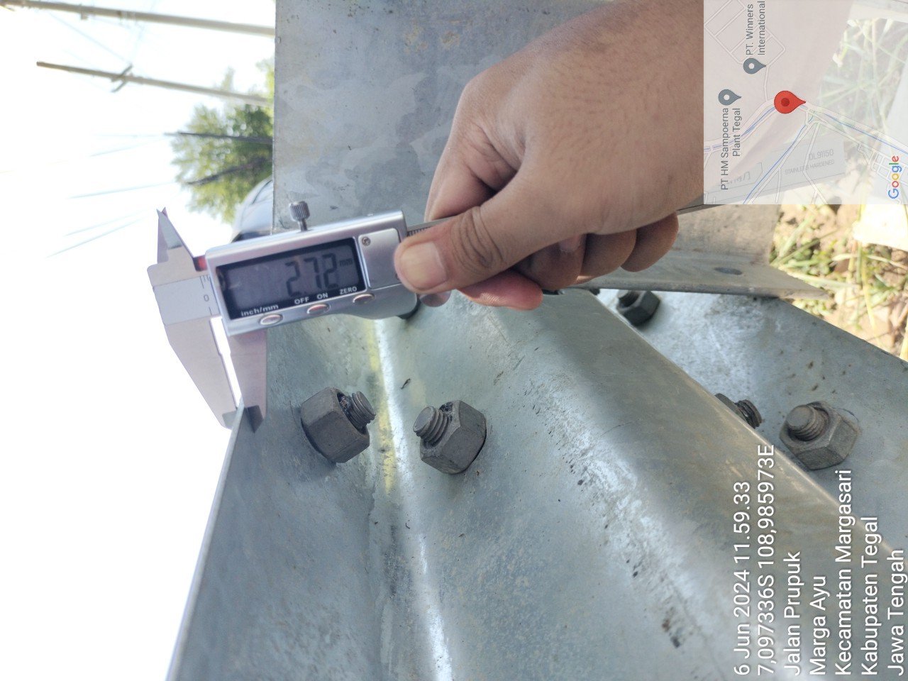 Pengadaan dan Pemasangan Guardrail Ruas 099-100